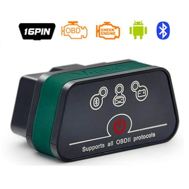 Herramienta de diagnóstico OBD2 Bluetooth/Wifi Vgate icar2 ELM327 Escáner OBD 2 Bluetooth/Wifi Mini ELM327 para lector de códigos Android/PC/IOS