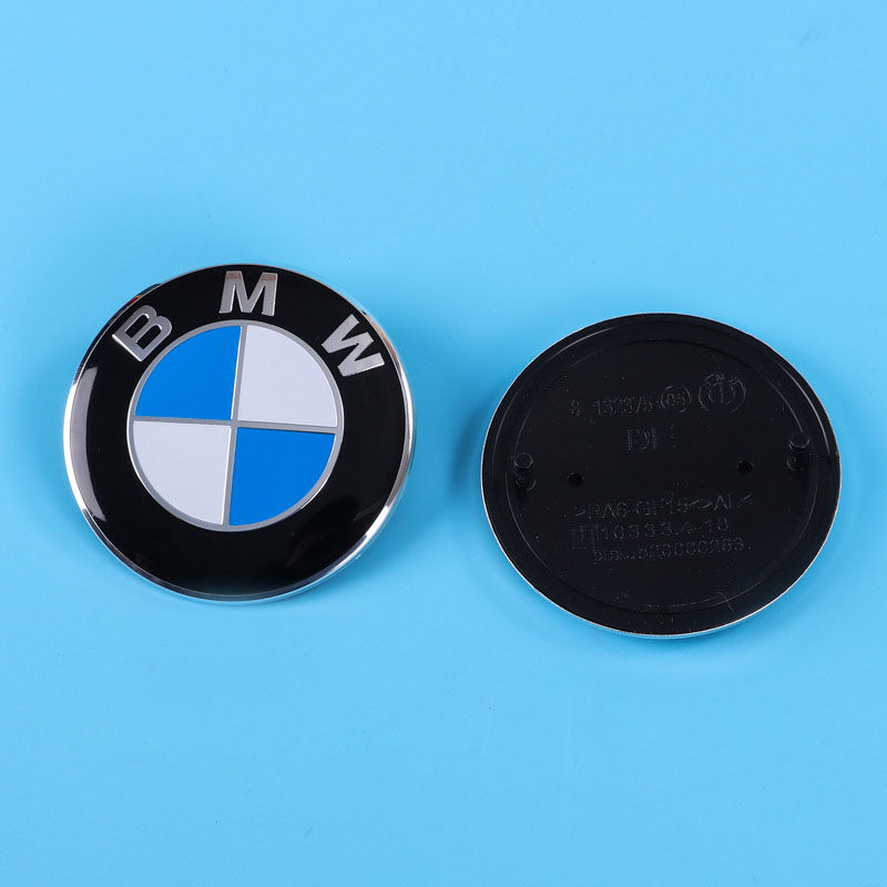 Adecuado para cubiertas de cubo de rueda estándar delanteras y traseras de BMW de 56/68 mm Serie 3 Serie 5 Logotipo X1X5X6M Logotipo de cubierta central de marca compartida