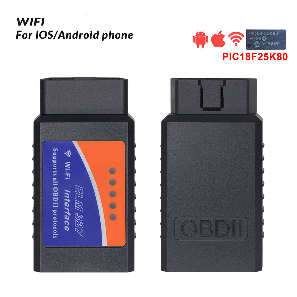 ELM327 V1.5 OBD2 Scanner Bluetooth/wifi PIC18F25K80 Car Diagnostic Tool for Android IOS Mini ELM 327 OBD OBDII Code Reader 