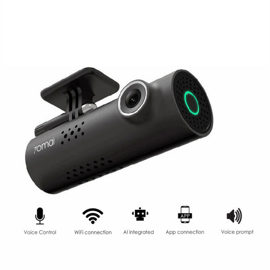 Cámara de salpicadero para coche Xiaomi 70 Minutes Smart WiFi DVR 130 grados inalámbrica 1080P Full HD versión nocturna G-Sensor grabadora de conducción