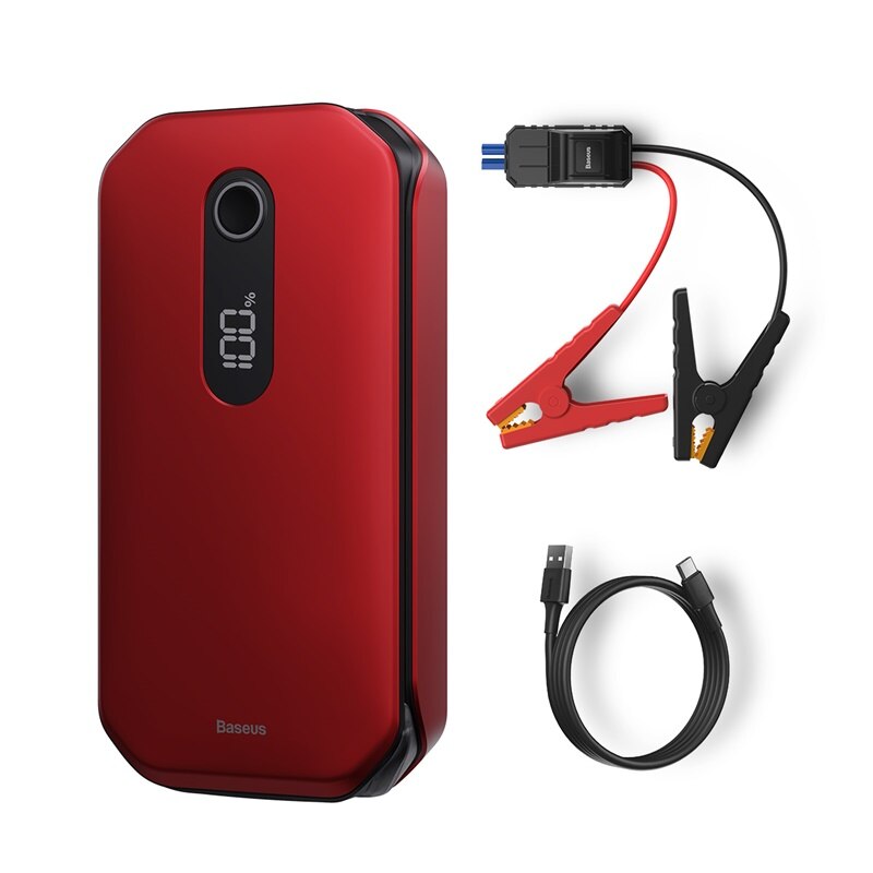 Baseus 1000A Car Jump Starter Power Bank 12000mAh Portable Battery Station For 3.5L/6L Car Emergency Booster Starting Device 