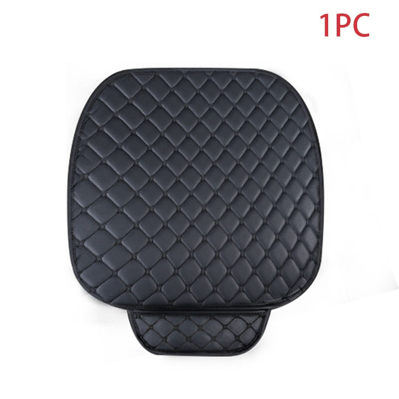 Car Seat Cover Set Universal Leather Car Seat Covers Protection Auto Seats Cushion Pad Mats Chair Protector Interior Accessories