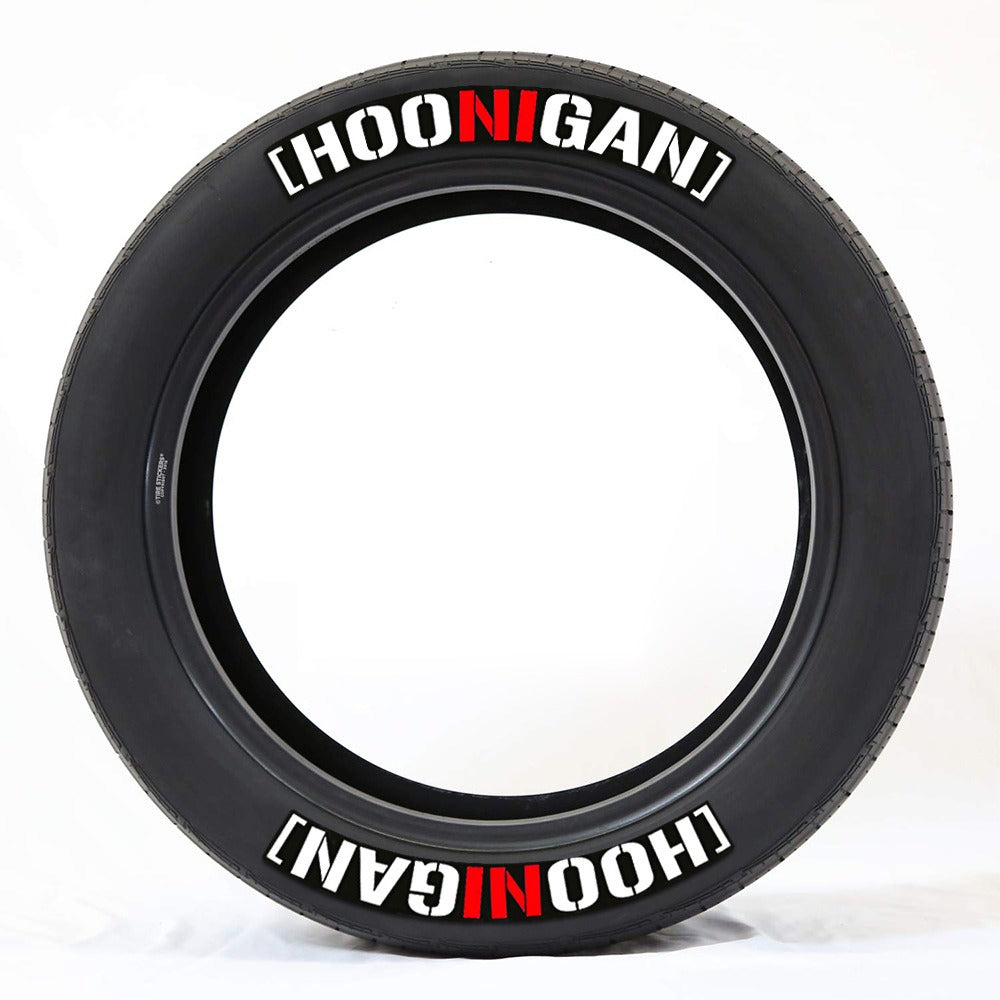 New Connected Car Tire Stickers, Tire Letter Stickers, English Letter 3D Stereoscopic Stickers