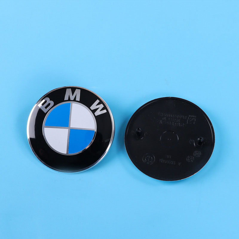 Adecuado para cubiertas de cubo de rueda estándar delanteras y traseras de BMW de 56/68 mm Serie 3 Serie 5 Logotipo X1X5X6M Logotipo de cubierta central de marca compartida