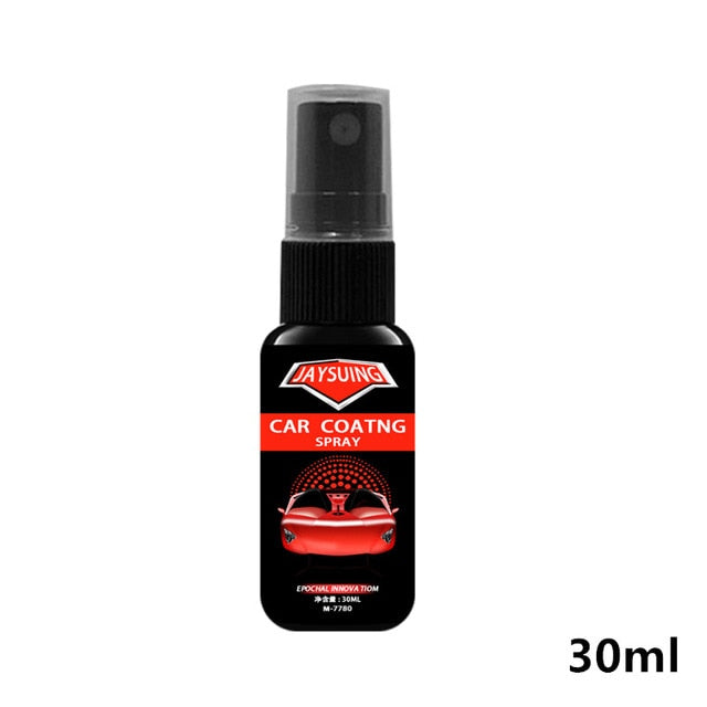 Ceramic Spray Coating Car Polish Spray Sealant Top Coat Quick Nano-Coating 30/50ML Quick Coat Ceramic Waterless Wash Shine 