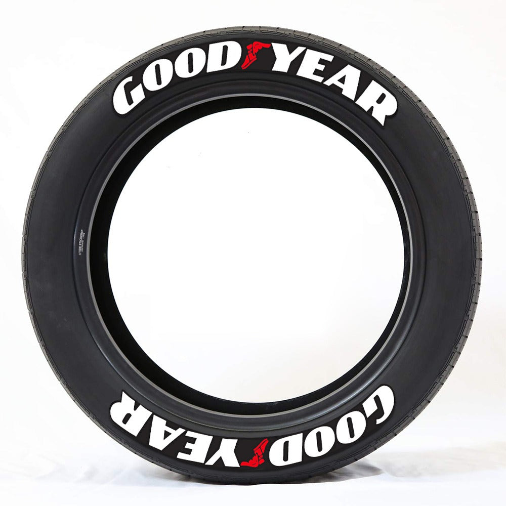 New Connected Car Tire Stickers, Tire Letter Stickers, English Letter 3D Stereoscopic Stickers