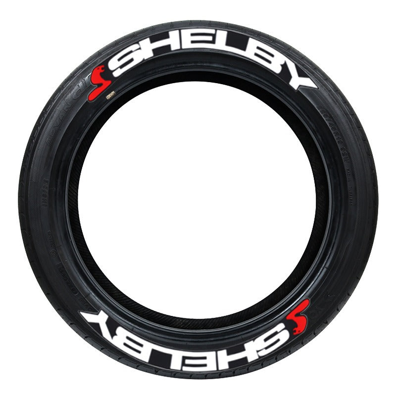 New Connected Car Tire Stickers, Tire Letter Stickers, English Letter 3D Stereoscopic Stickers