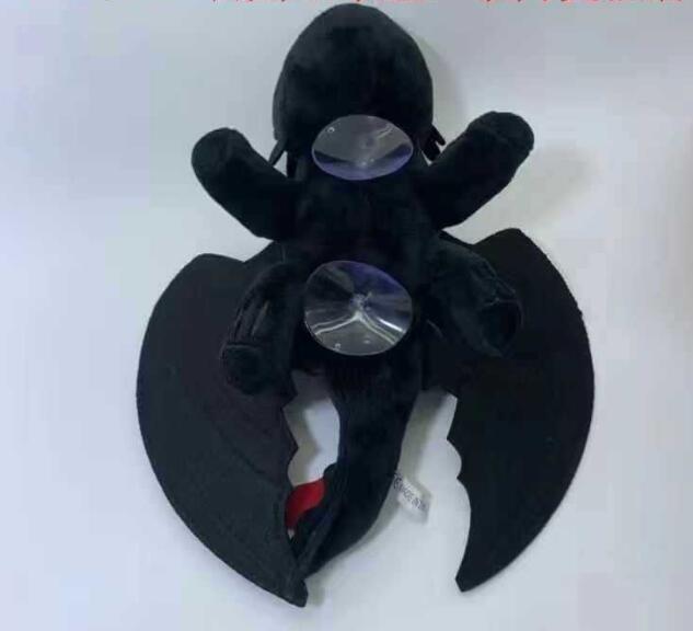 Casco con ventosa para motocicleta sin dientes, muñeco con forma de motocicleta, tragaluz para techo, decoración de Furia Nocturna