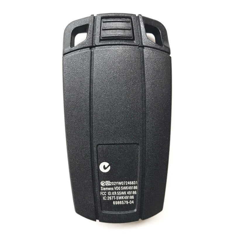 Coquille de clé à distance pour BMW E61 E90 E82 E70 E71 E87 E88 E89 X5 X6 pour 1 3 5 6 Série Remplacement 3 Bouton Smart Car Key Case Cover