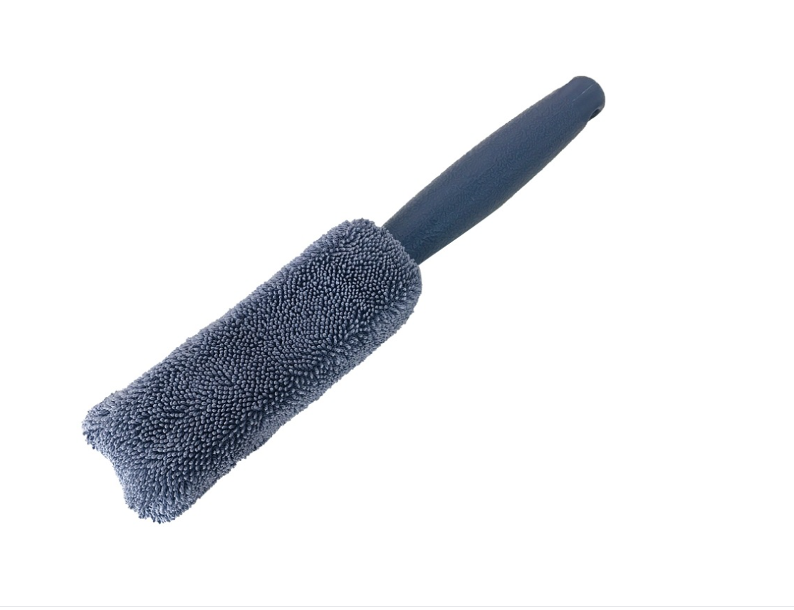 lavage de voiture Portable Microfiber Wheel Tire Rim Brush Car Wheel Wash Cleaning pour voiture avec poignée en plastique Outils de nettoyage de lavage automatique