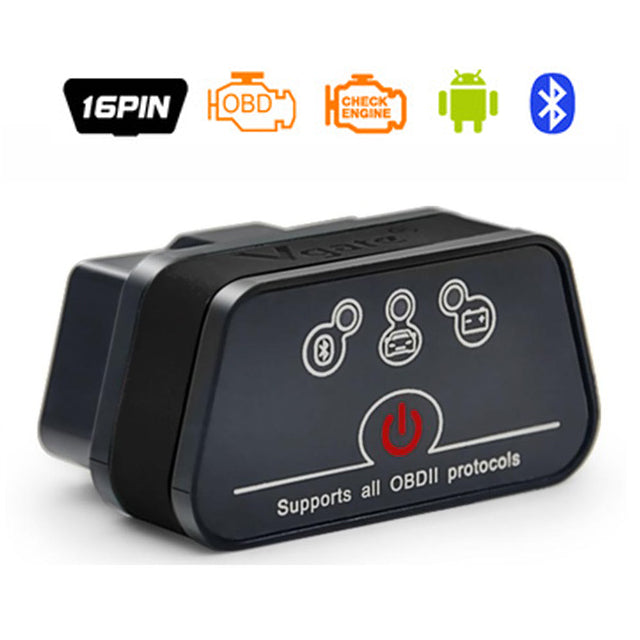 Herramienta de diagnóstico OBD2 Bluetooth/Wifi Vgate icar2 ELM327 Escáner OBD 2 Bluetooth/Wifi Mini ELM327 para lector de códigos Android/PC/IOS