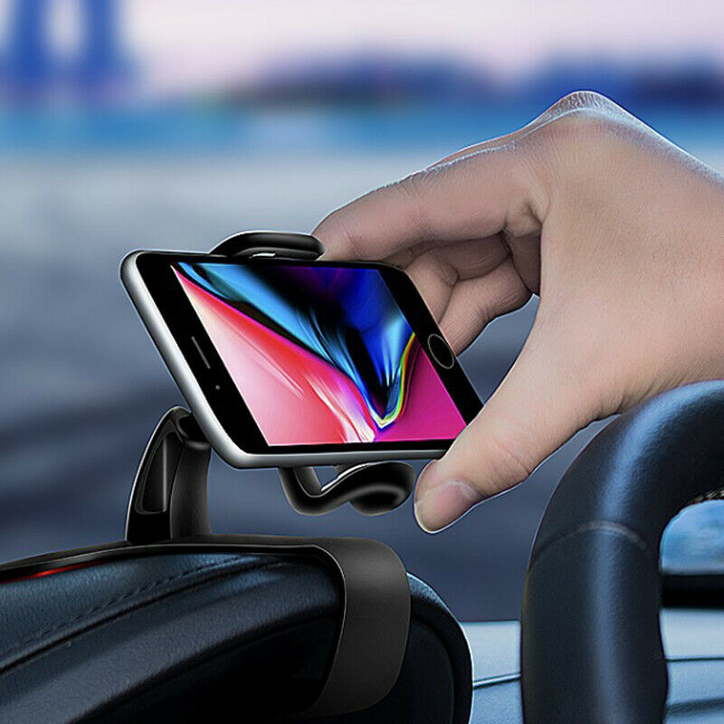 1pc Car Phone Holder Universal Cell Phone GPS Car Dashboard Mount Phone Holder Stand Hud Clip On Cradle Phone Bracket