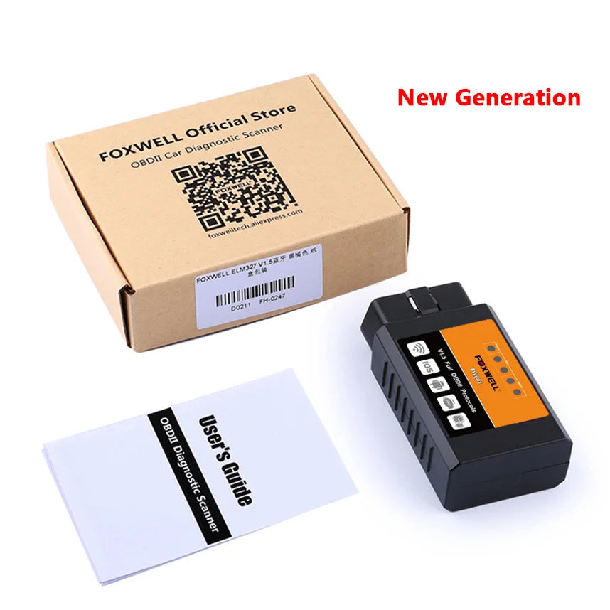 Escáner OBD2 WIFI ELM327 V 1.5 universal para iPhone IOS Herramienta de escaneo OBDII automático OBD 2 ODB II ELM 327 V1.5 WI-FI ODB2 